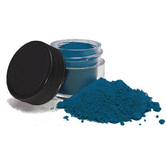 Turquoise Edible Paint Powder - LARGE JAR ONLY