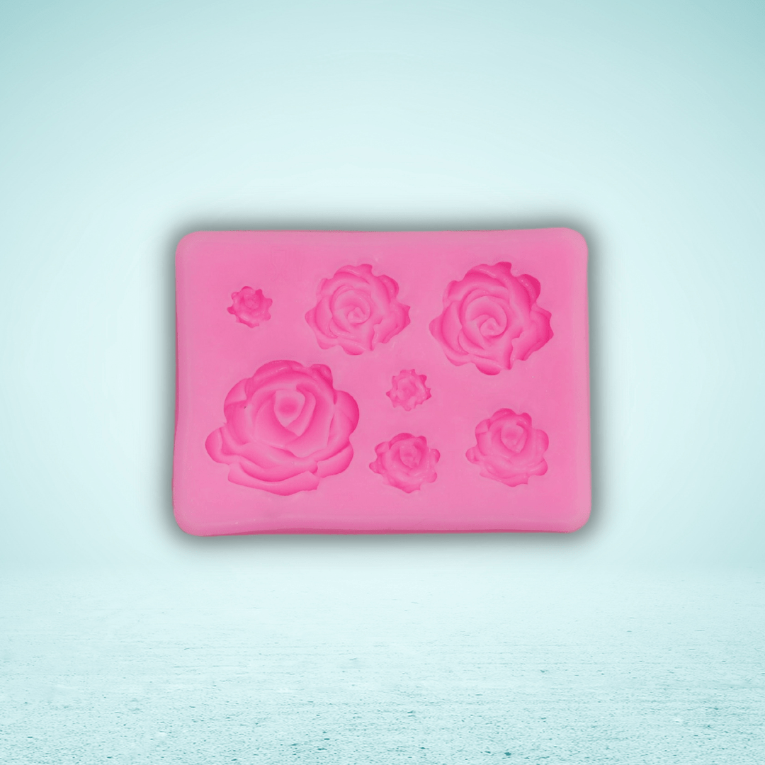 3D Rose Silicone Mold Spring Silicone Mold Cake Cupcake Decorating