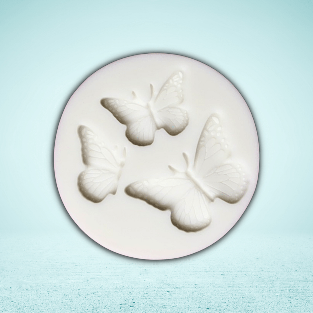 Small Butterfly Mold - White