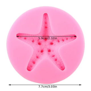 Starfish Mold -  - starfish-mold - silicone - The Sugar Art