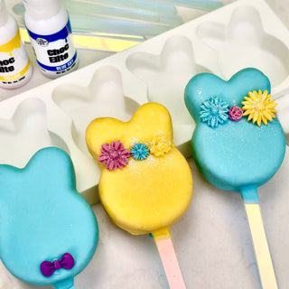 Small Bows Mold - White -  - small-bows-mold-white - silicone - The Sugar Art
