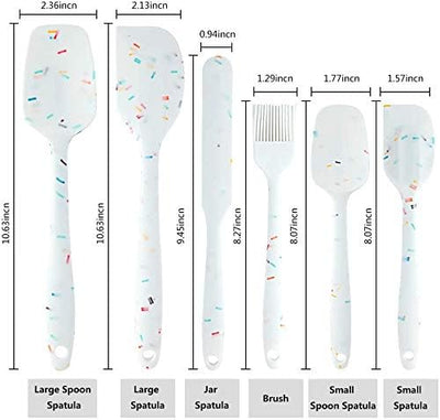 6 Piece Spatula Set - The Sugar Art, Inc.