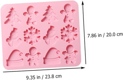 Variety Christmas Shapes Mold - The Sugar Art, Inc.