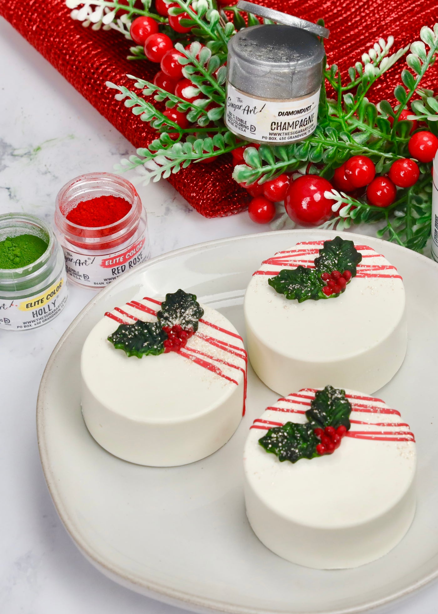 Holly Jolly Bundle - The Sugar Art, Inc.