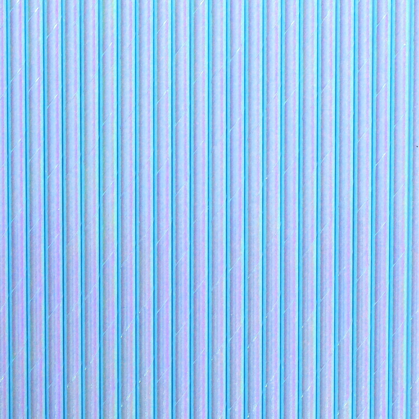 24 Blue Iridescent Straws / Cake Pop Stick - The Sugar Art, Inc.
