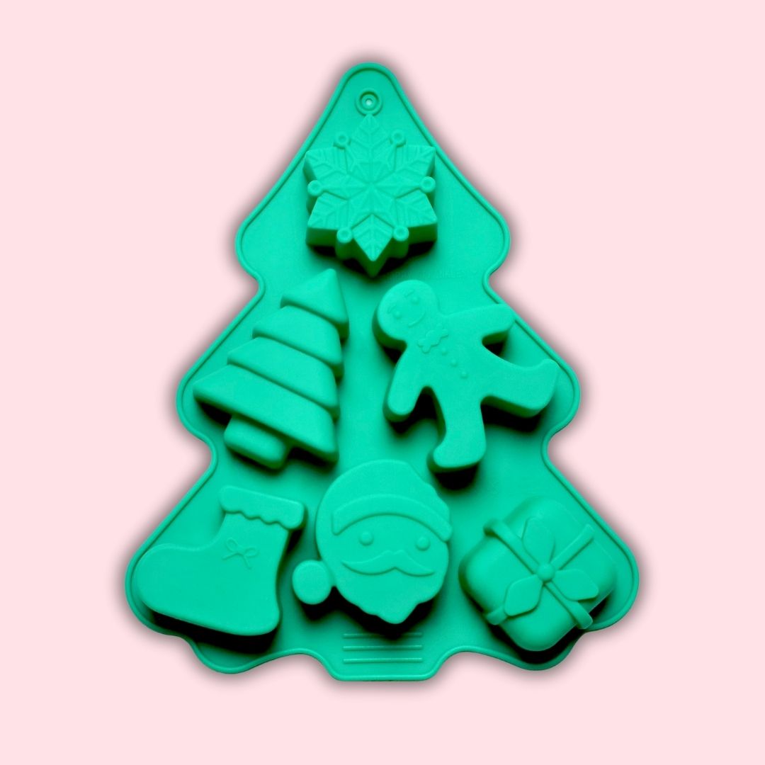 Multi-Christmas Shapes Mold - The Sugar Art, Inc.