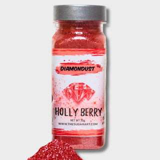 Large Jar: Christmas Red Edible Glitter