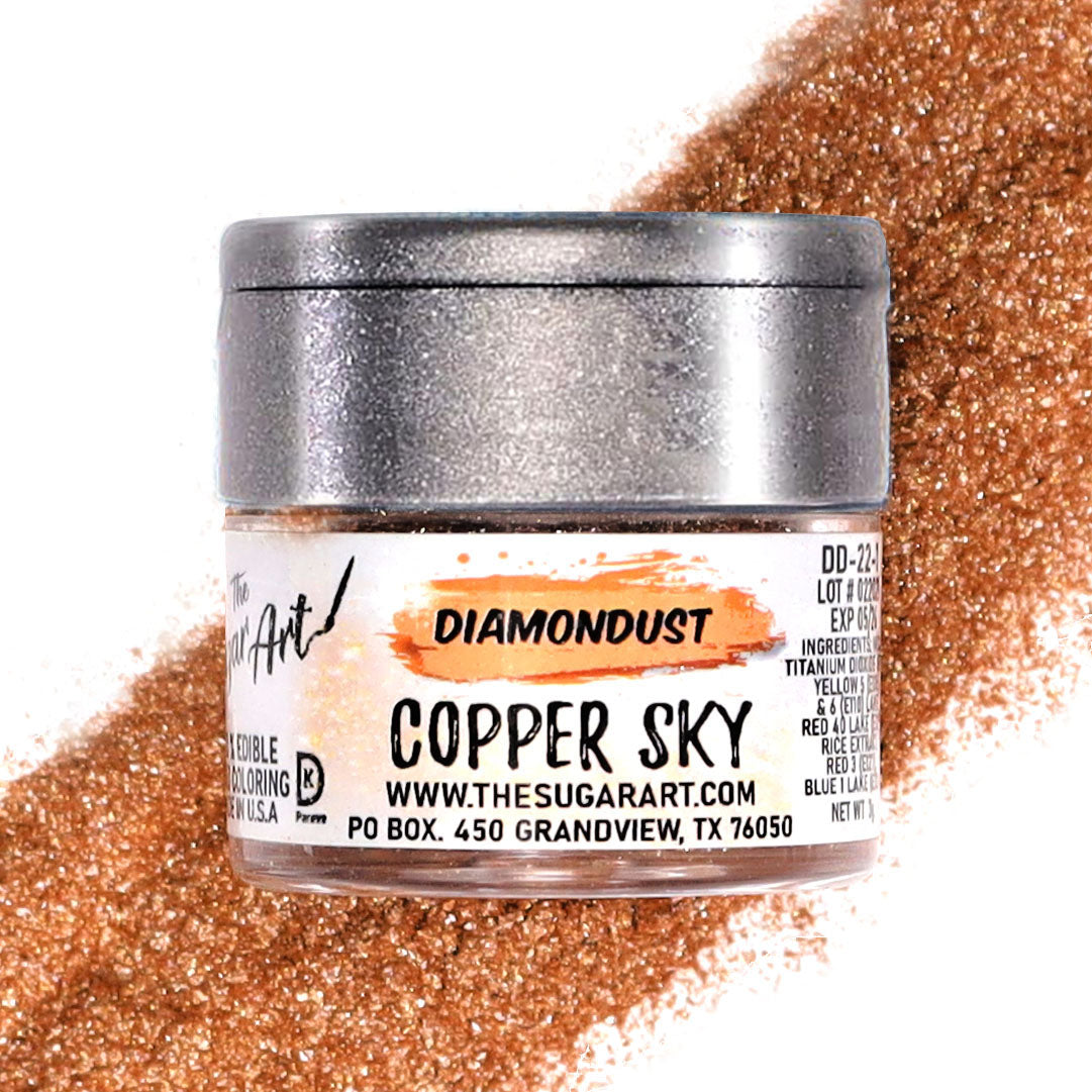 Copper Sky Edible Glitter