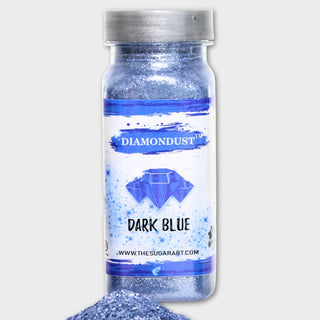 Large Jar: Dark Blue Edible Glitter