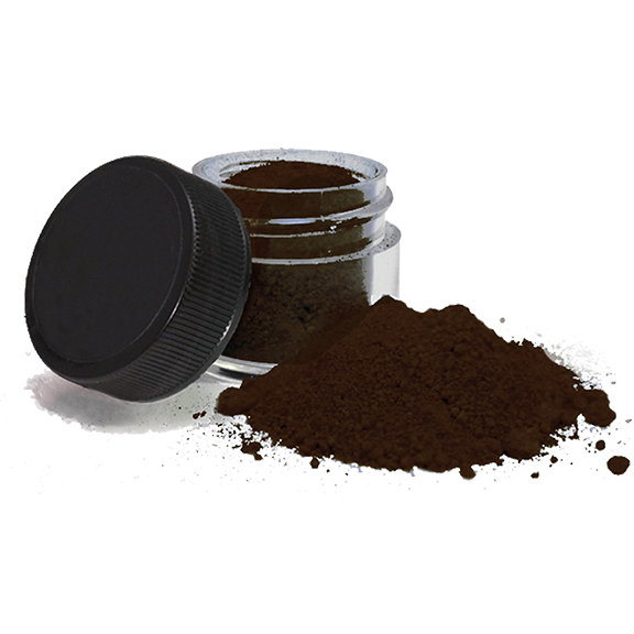 Deep Brown Edible Paint Powder - The Sugar Art, Inc.