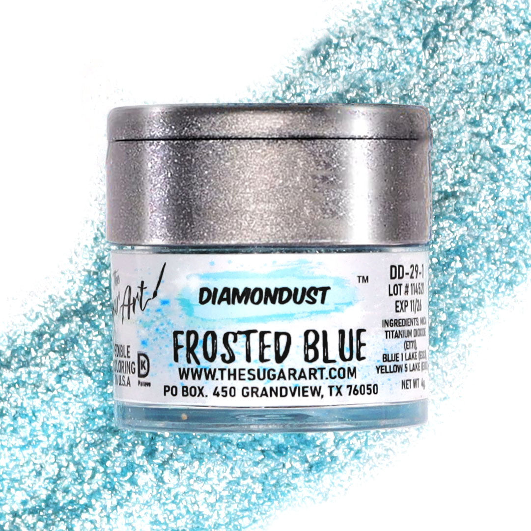 Frosted Blue Edible Glitter