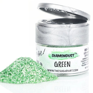 Green Edible Glitter