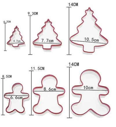 Large Christmas Cookie Cutters - The Sugar Art, Inc.