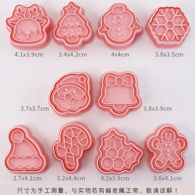 10 Christmas Cookie Cutters - The Sugar Art, Inc.