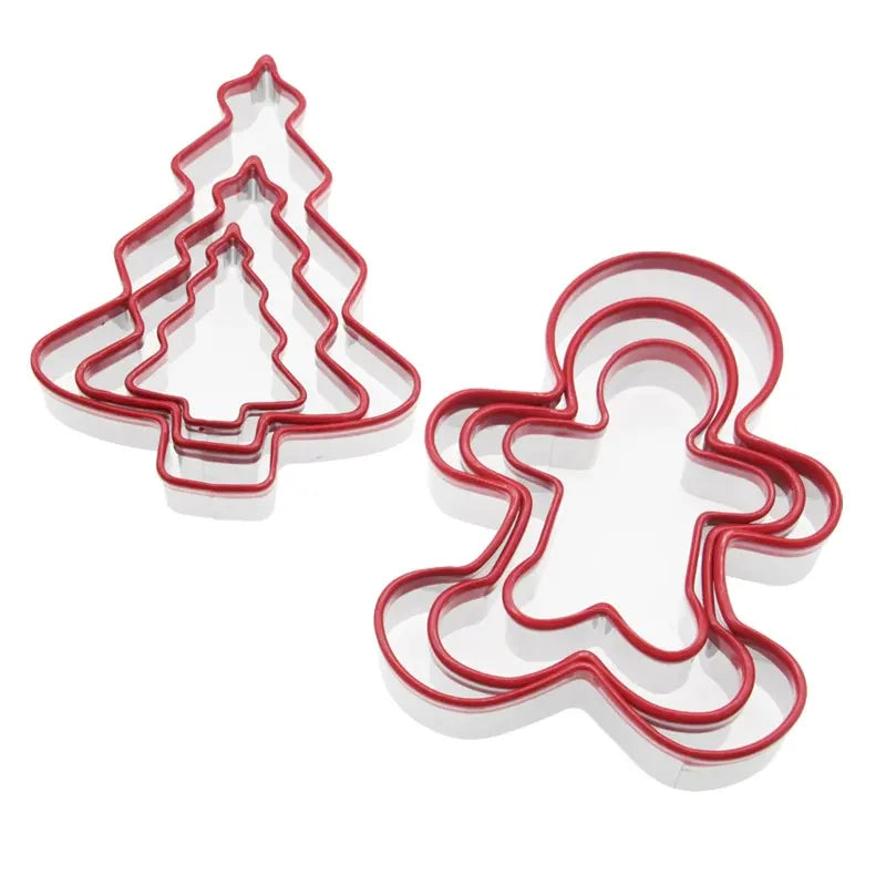Red Christmas Cookie Cutters