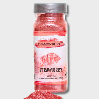 Large Jar: Red Gold Edible Glitter