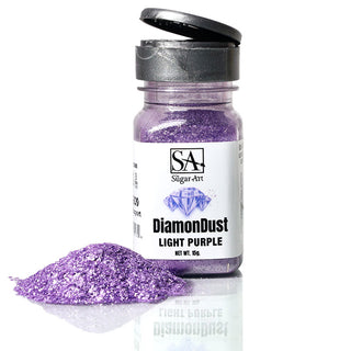Light Purple Edible Glitter Large Shaker Jar