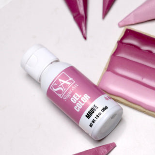 Mauve Gel Food Color - Gel Food Coloring - mauve-gel-food-color - food color for cakes, food color for fondant, food coloring for buttercream, food coloring for icing, gel food coloring, intense food colors, intense gel food coloring, intense gel food colors, mauve gel food color - The Sugar Art
