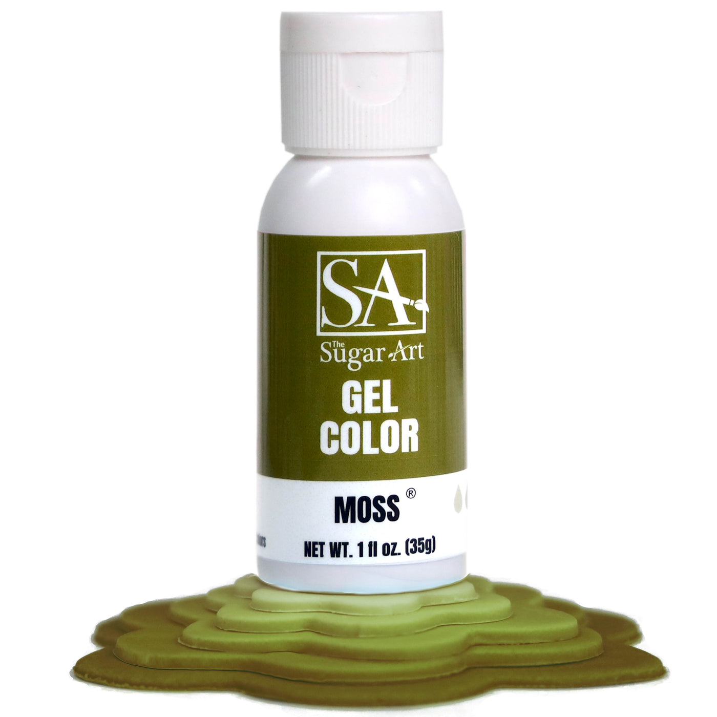 Moss Gel Color - The Sugar Art, Inc.