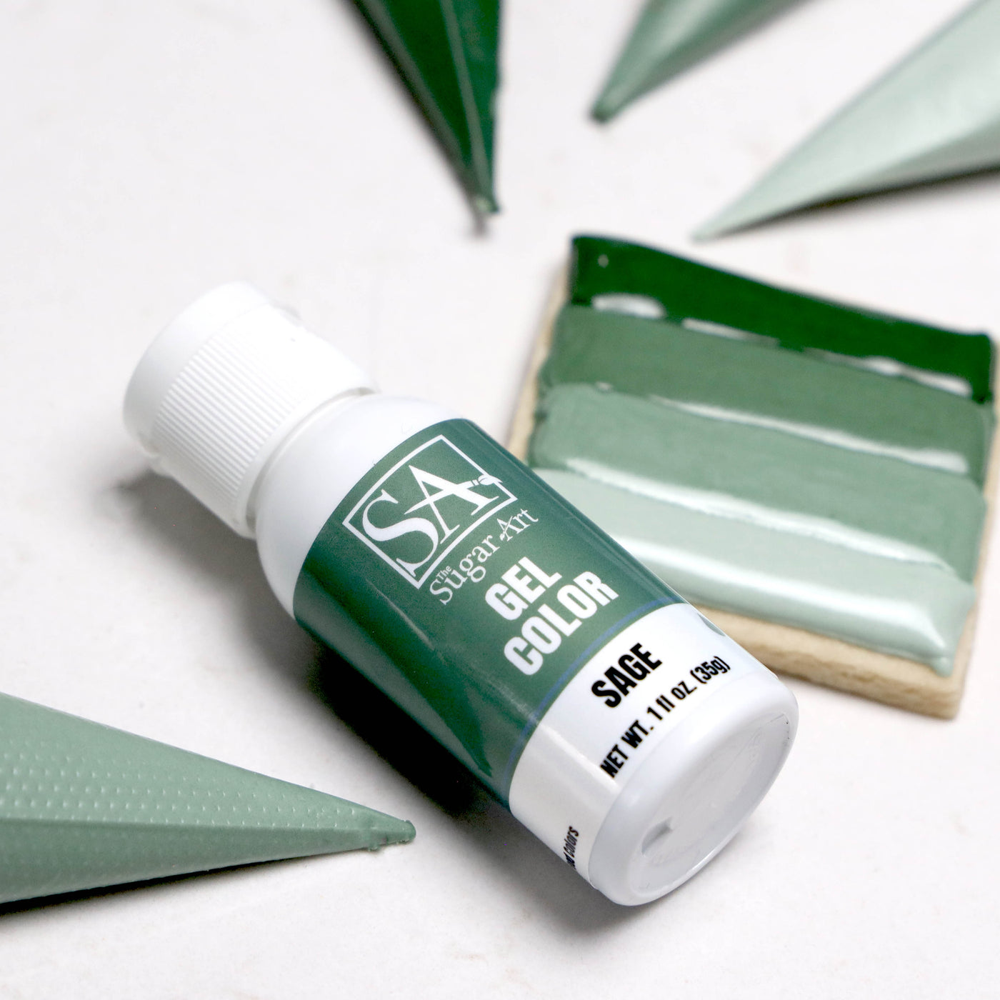 Sage Gel Color - The Sugar Art, Inc.