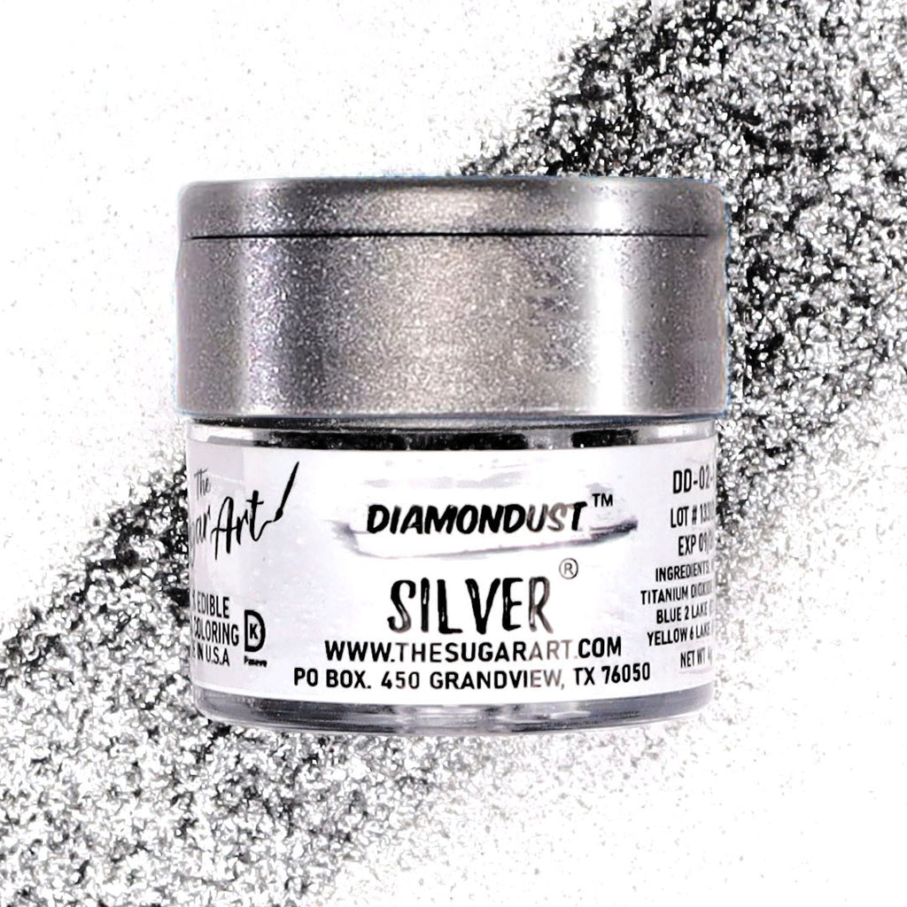 Silver Edible Glitter