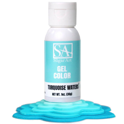  Turquoise Gel Color