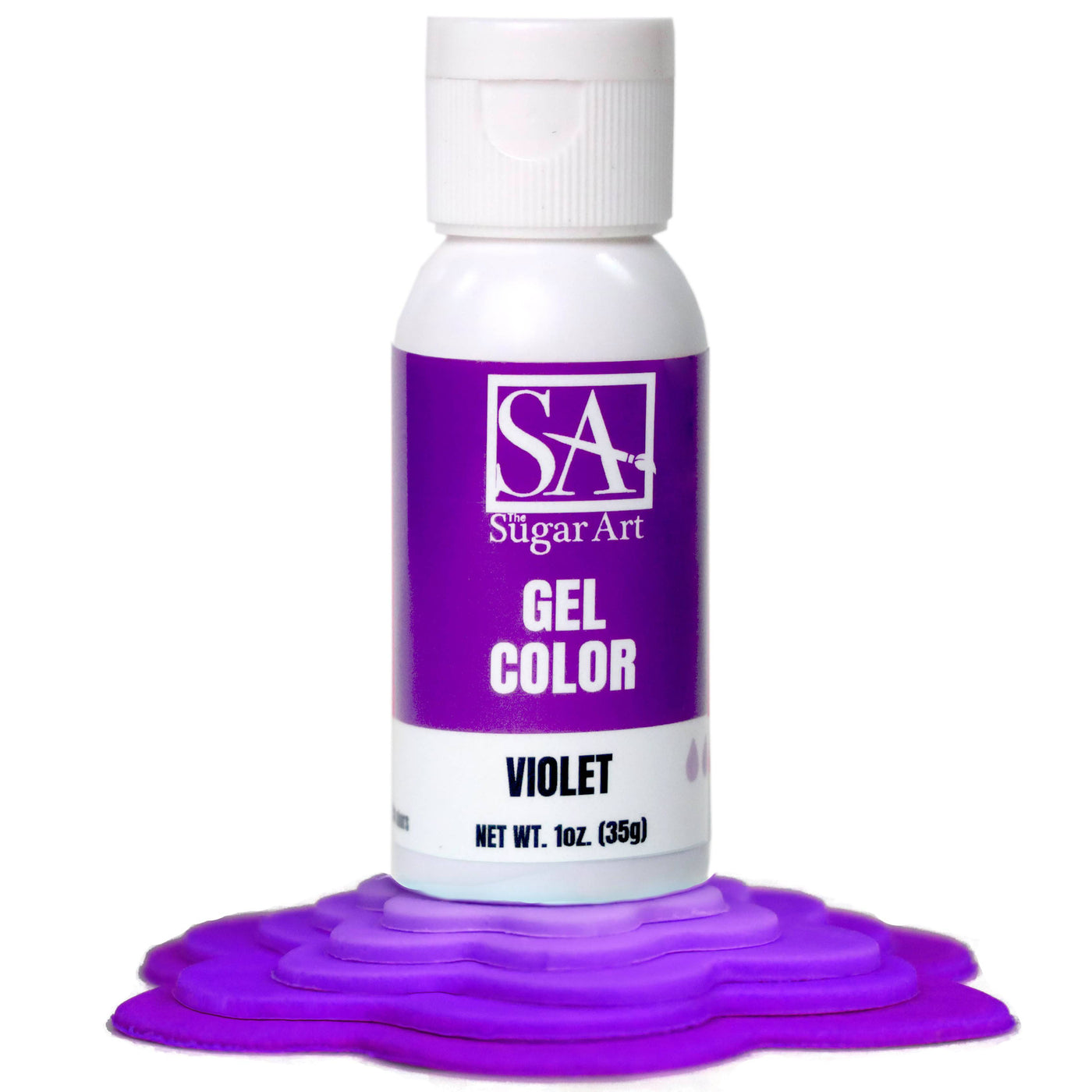 Purple Gel Color - The Sugar Art, Inc.