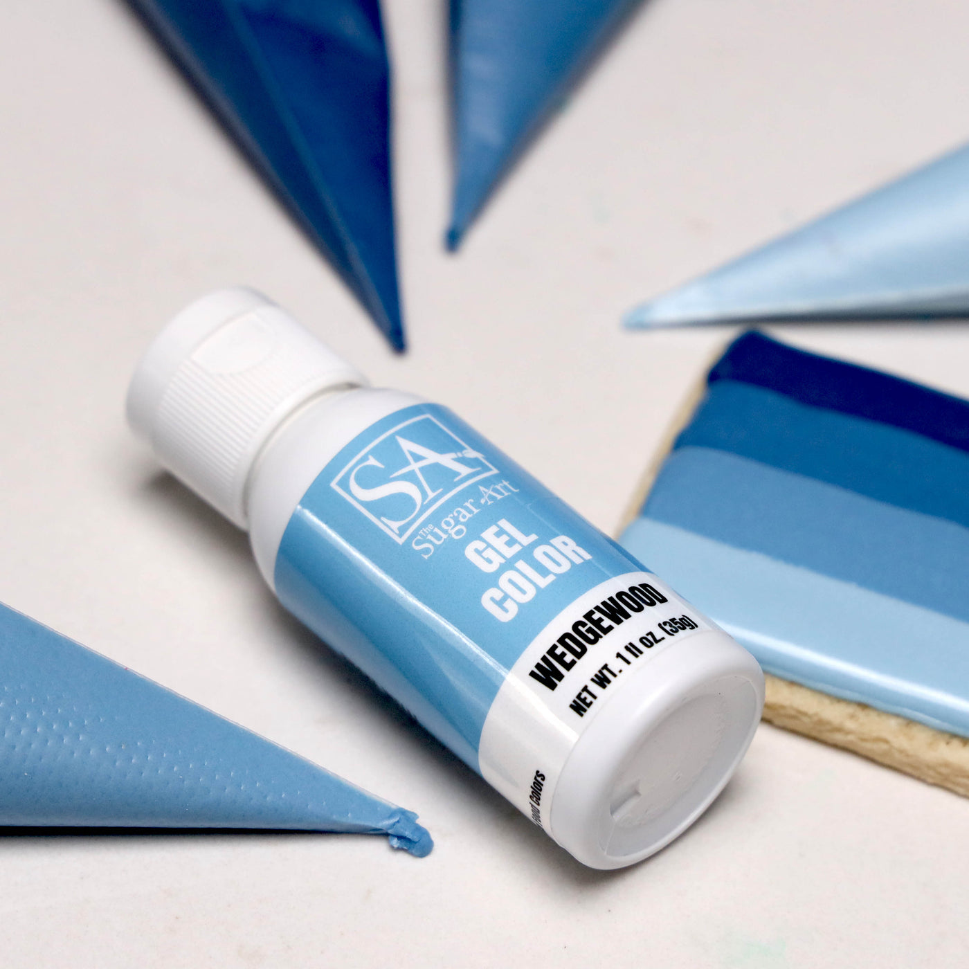 Wedgewood Gel Color - The Sugar Art, Inc.