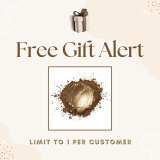 FREE GIFT - LIMIT 1 PER CUSTOMER: Light Brown Luster Dust
