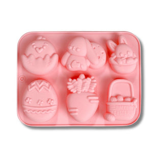 Cute Easter Egg & Bunny Mold -  - cute-easter-egg-bunny-mold - silicone - The Sugar Art