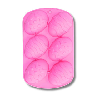 Fun Design Egg Silicone Mold - Pink -  - fun-design-egg-silicone-mold-pink - silicone - The Sugar Art