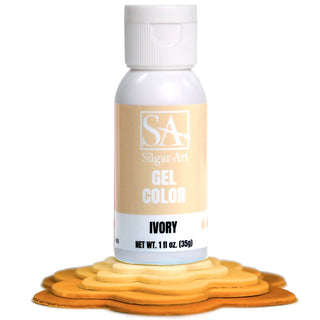 Gel food coloring by The Sugar Art, concentrated for buttercream, fondant, and cookies
