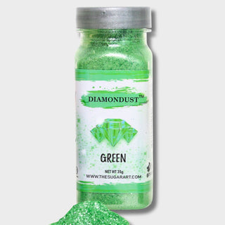 Large Jar: Green Edible Glitter