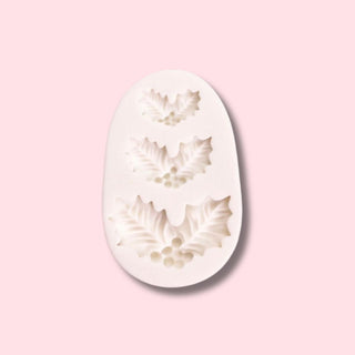 Holly Berry Fondant Mold - SALE