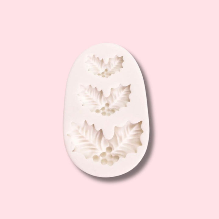 Holly Berry Fondant Mold - SALE