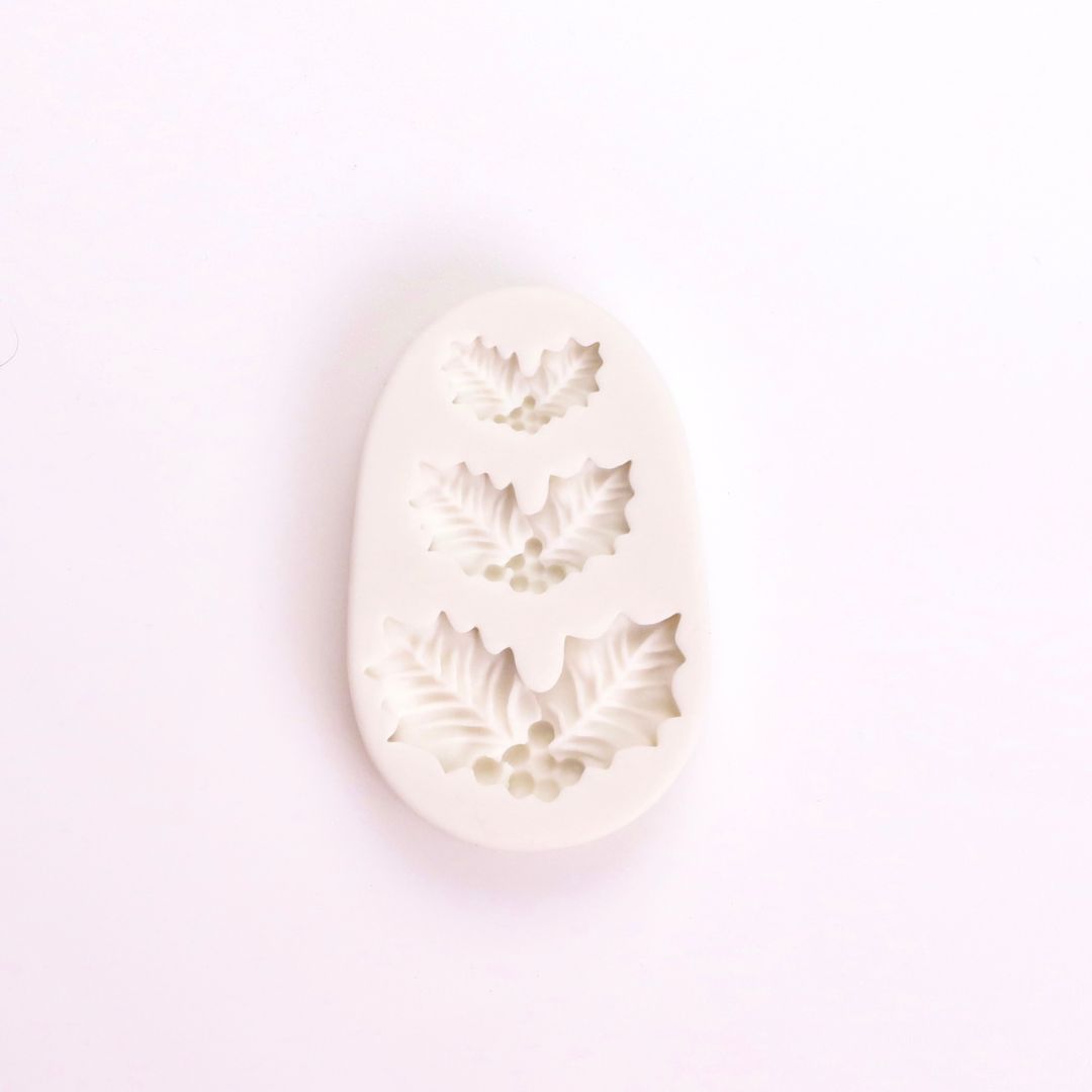 Holly Berry Fondant Mold - The Sugar Art, Inc.