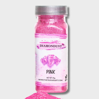 Large Jar: Pink Edible Glitter