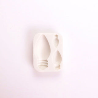 Light Bulb Fondant Mold -  - copy-of-holly-berry-fondant-mold - silicone - The Sugar Art
