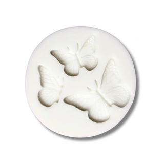 Small Butterfly Mold - White -  - small-butterfly-mold-white - dup-review-publication, silicone - The Sugar Art