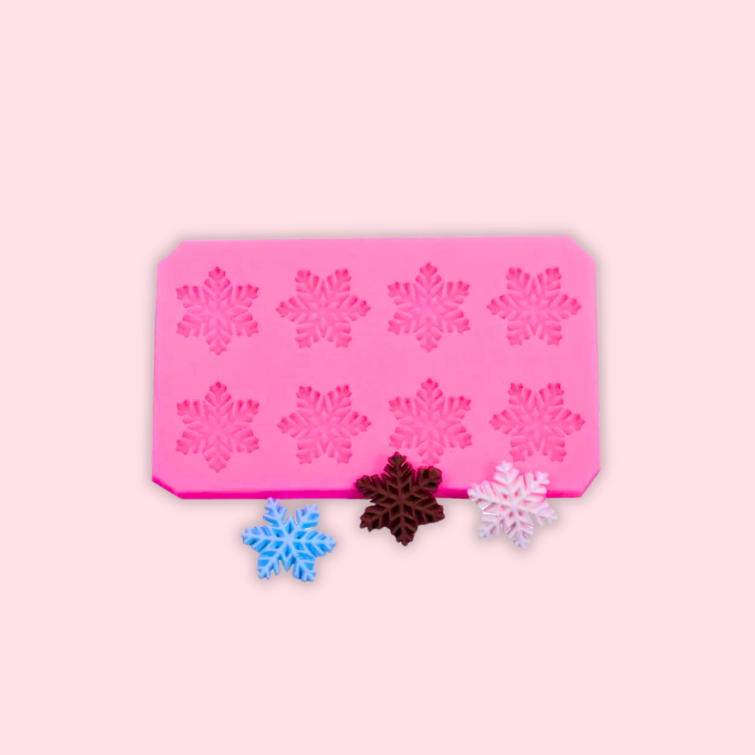 Small Snowflake Fondant Mold The Sugar Art Inc