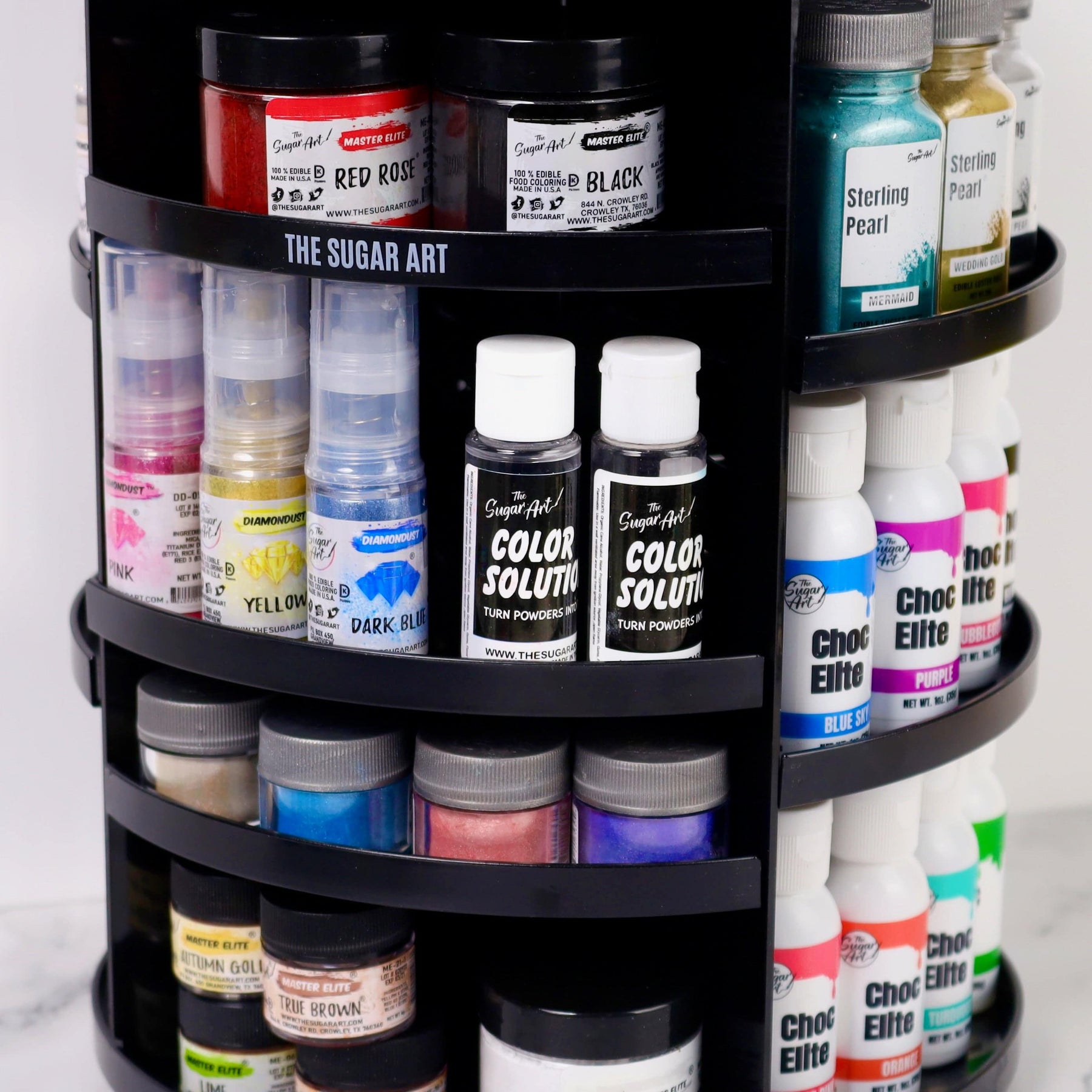 Automatic Color Carousel The Color Carousel Organizer | The Sugar Art, Inc.