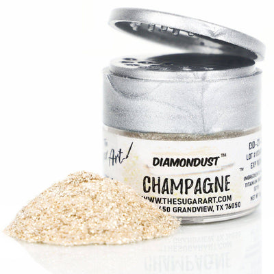 Champagne Edible Glitter - The Sugar Art, Inc.