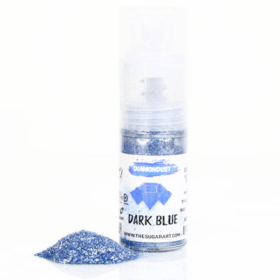  Dark Blue Edible Glitter Small Spray Bottle