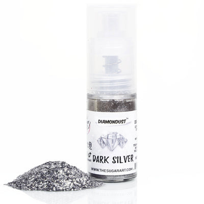  Black Edible Glitter Small Spray Bottle