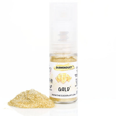  Gold Edible Glitter Small Spray Bottle