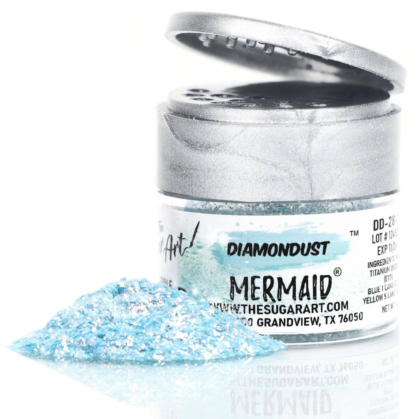 Mermaid Edible Glitter - The Sugar Art, Inc.