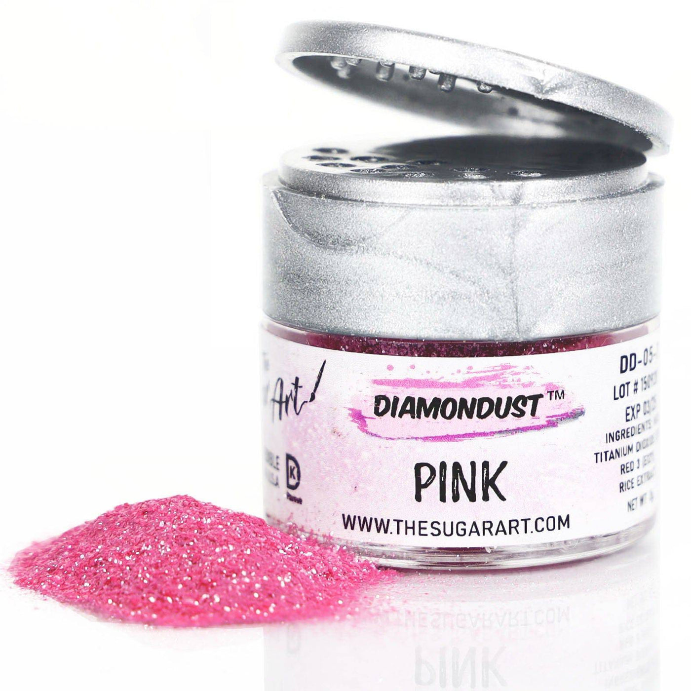 Alabaster Pink Edible Glitter