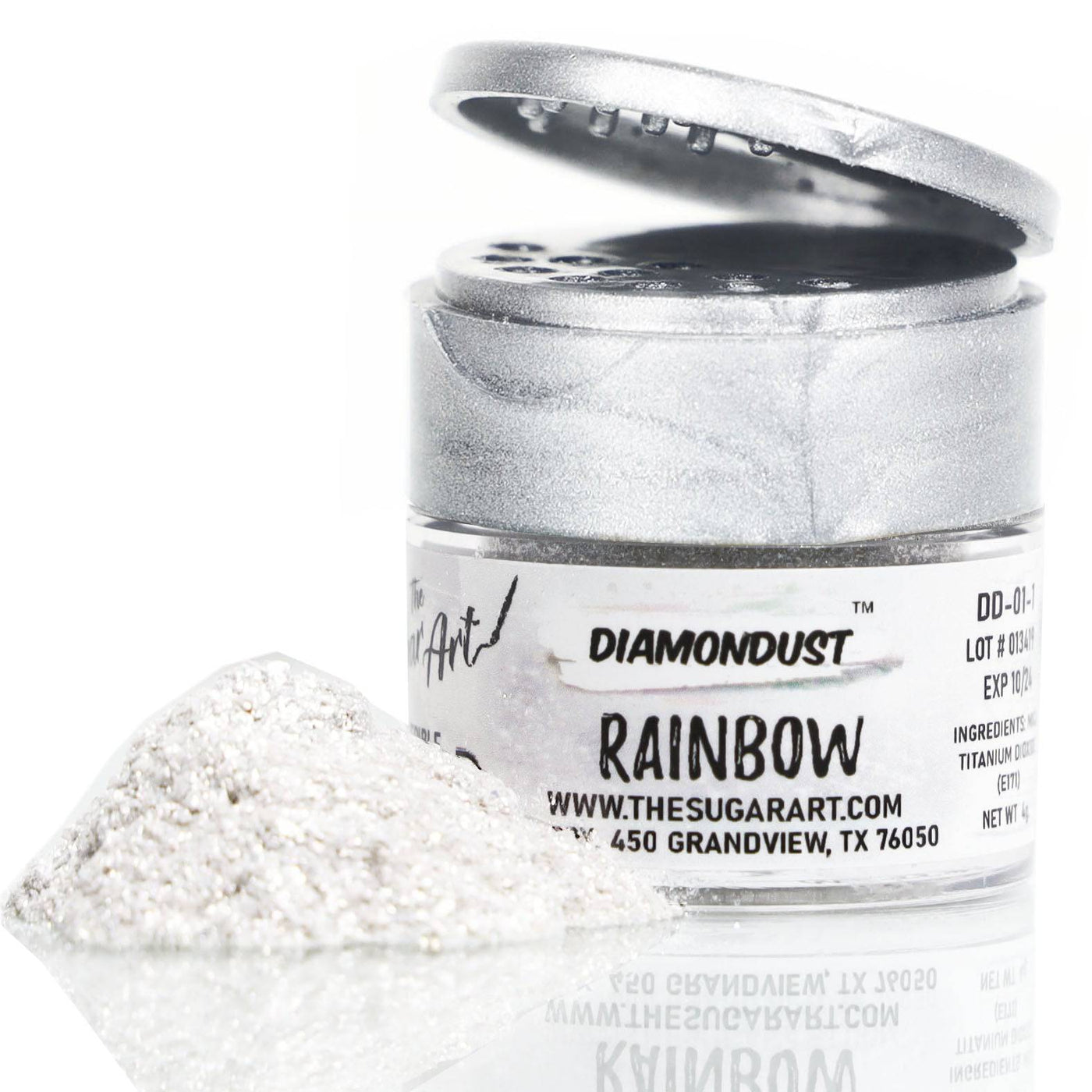 Rainbow Edible Glitter - The Sugar Art, Inc.