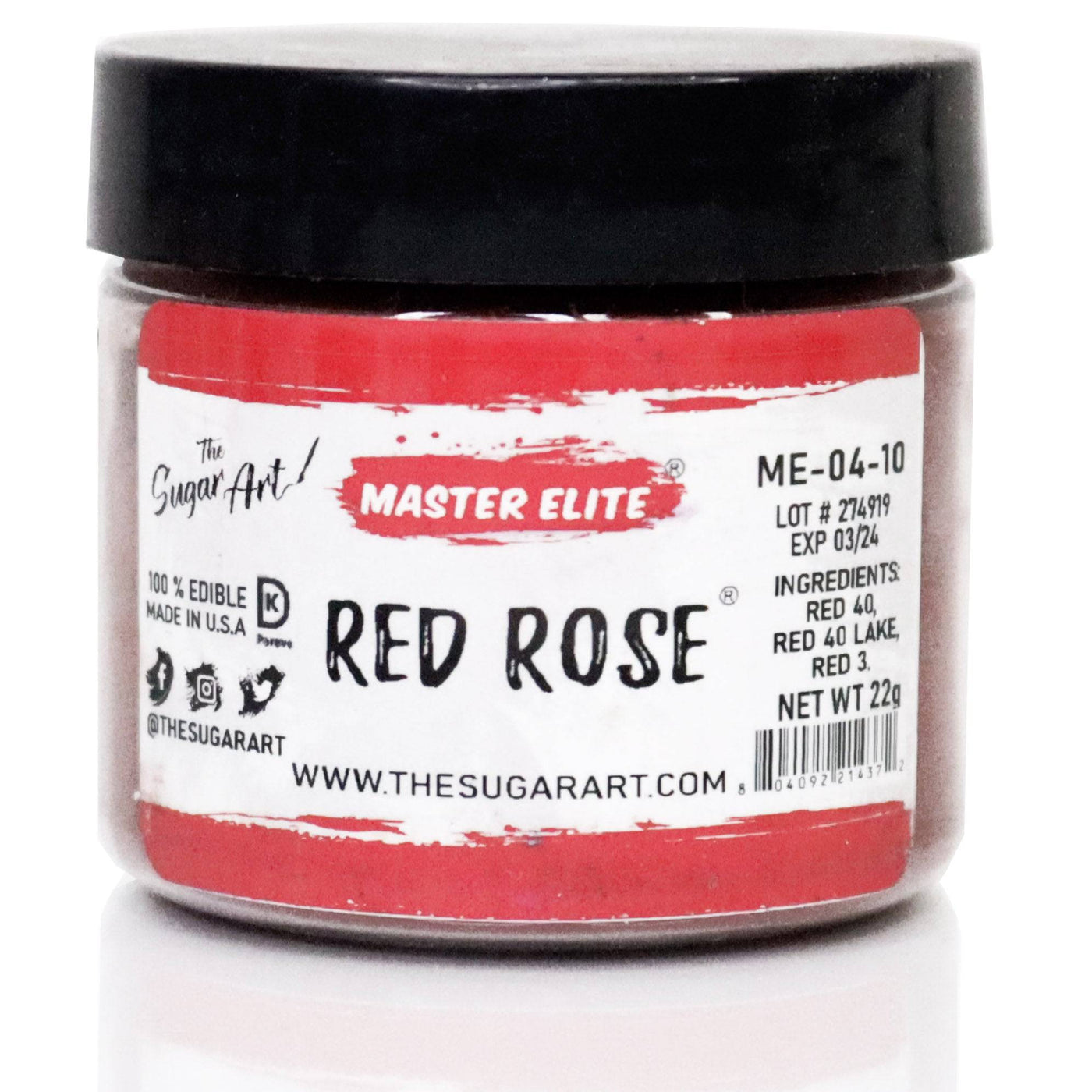 Red Rose Food Color - The Sugar Art, Inc.