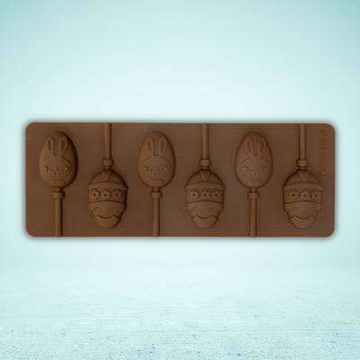Easter Chocolate Pop Mold - Brown - The Sugar Art, Inc.